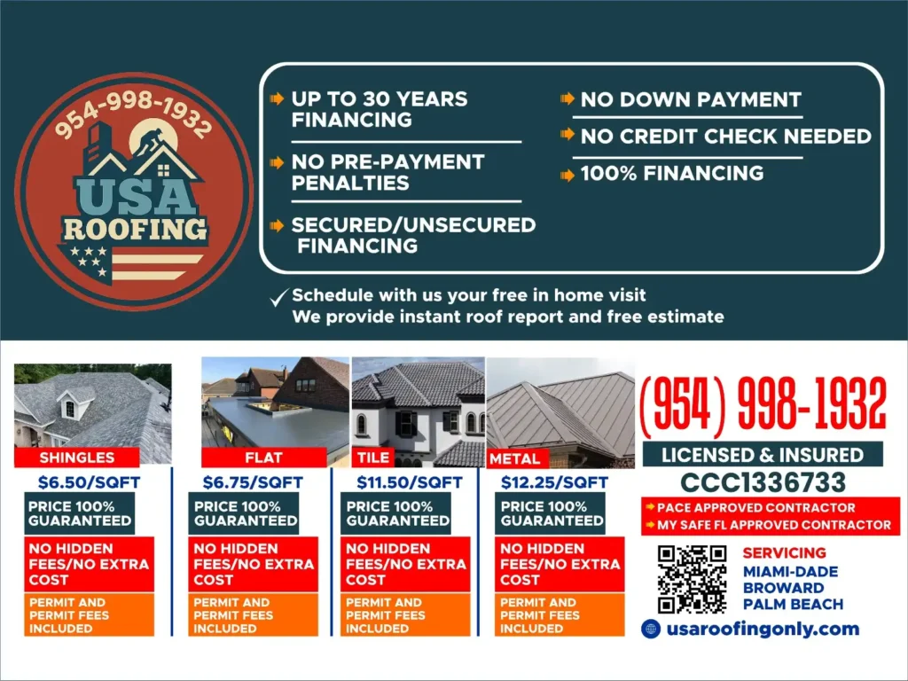 USA Roofing Only Specials